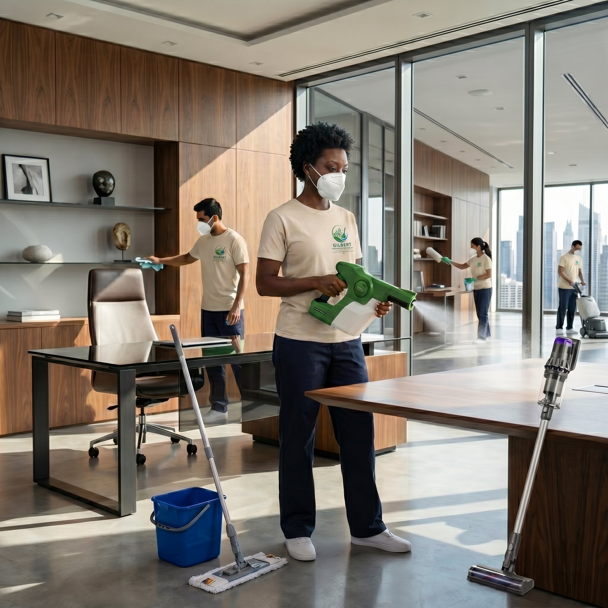 <strong>Commercial Cleaning</strong>
